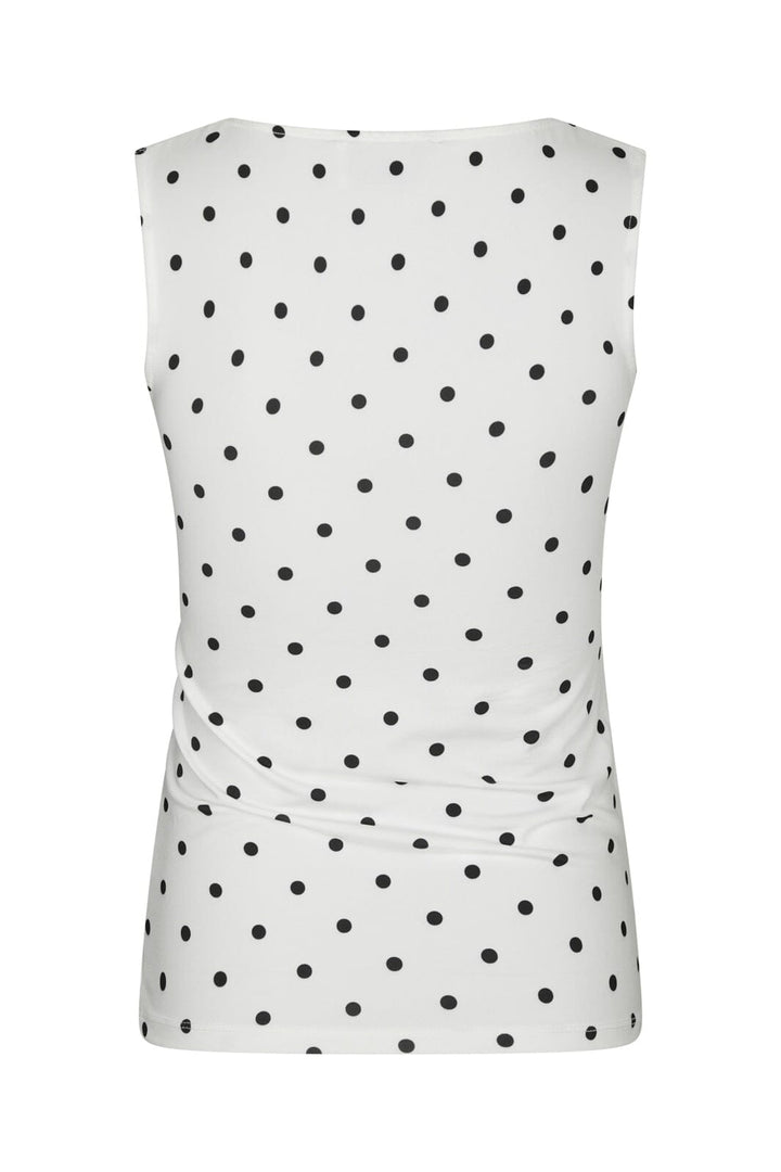 Neo Noir - Ditty Jersey Dot Top 167487 - 120 - White