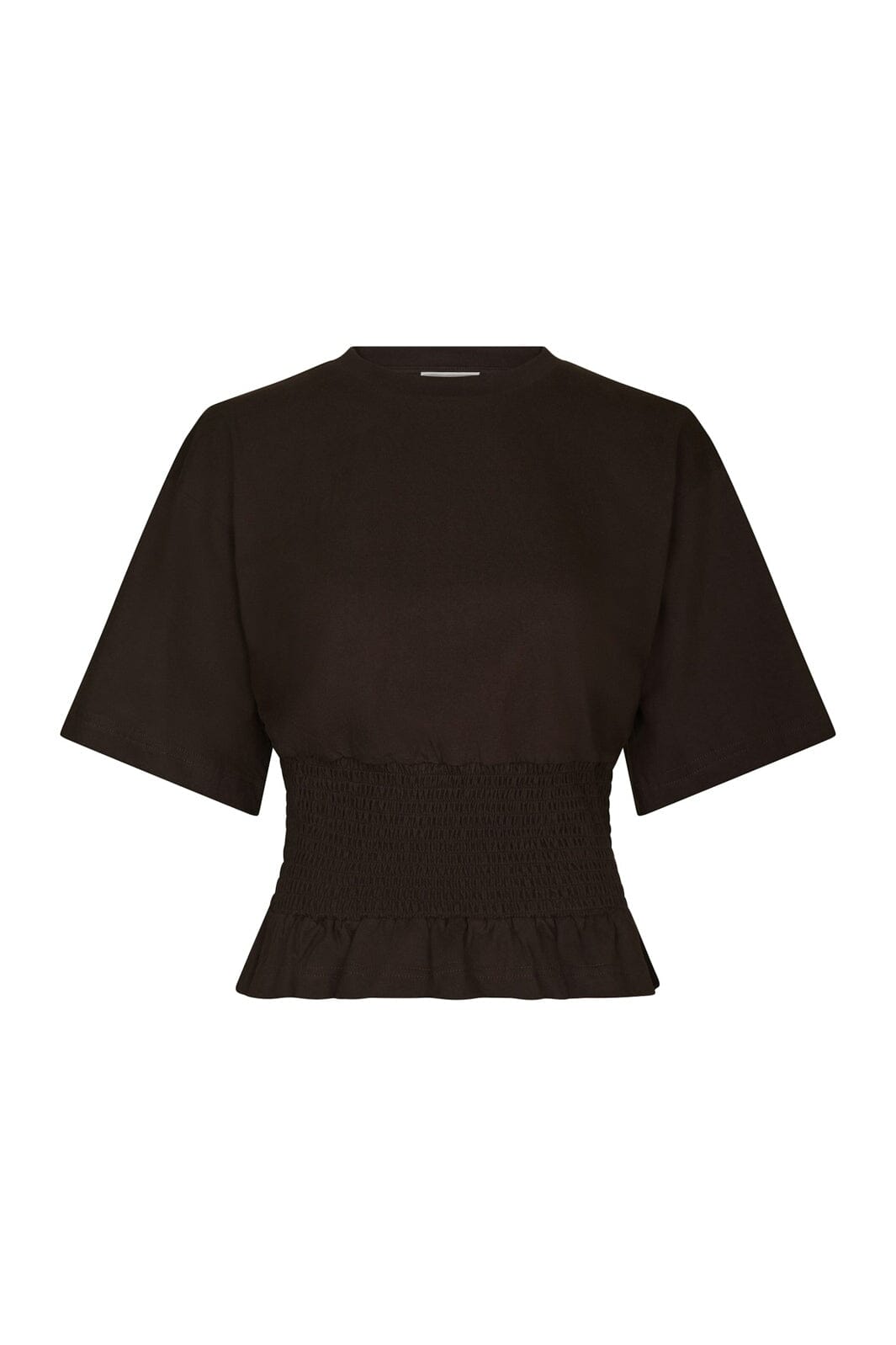 Neo Noir - Dray Boxy Smock Tee 165720 - 676 - Dark Brown