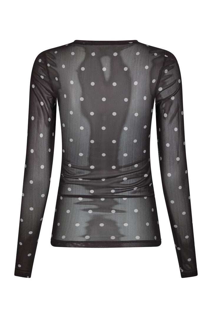 Neo Noir - Ella Dot Blouse 168270 - 210 - Brown