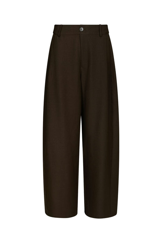 Neo Noir - Essiall Structure Pants 168522 - 676 - Dark Brown