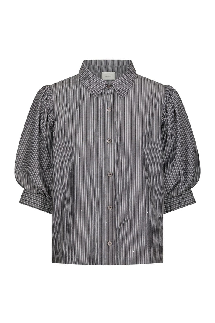 Neo Noir - Etta Stripe B Shirt 169544 - 104 - Dark Grey