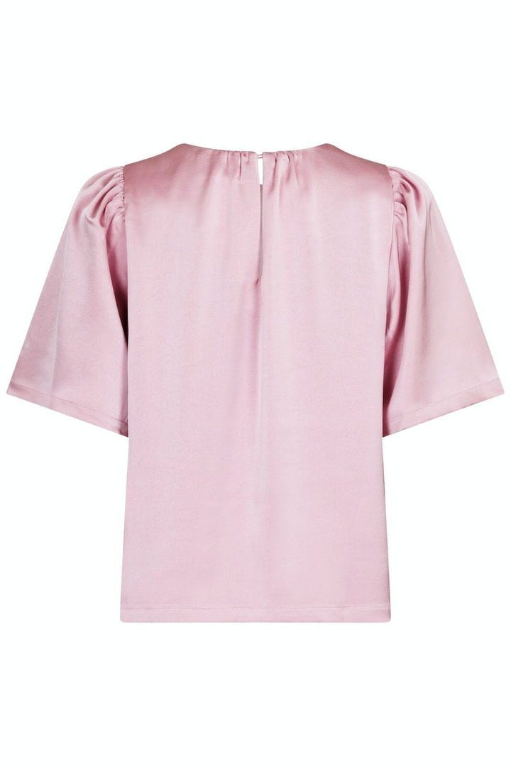 Neo Noir - Florina Heavy Sateen Blouse - ROSE Bluser 