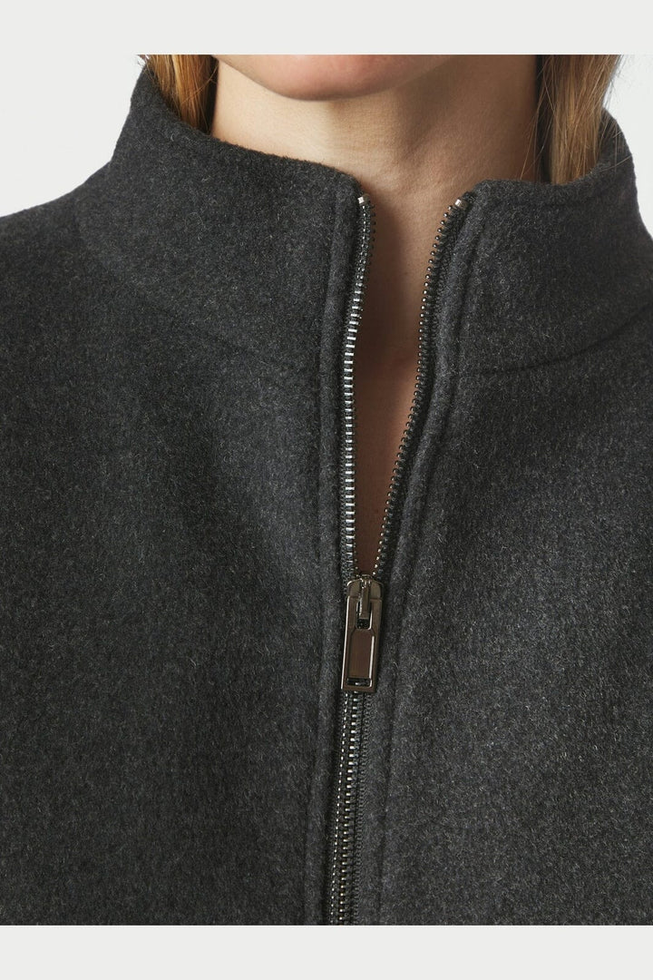 Neo Noir - Florine Wool Bomber Jacket 166100 - 132 - Antracit