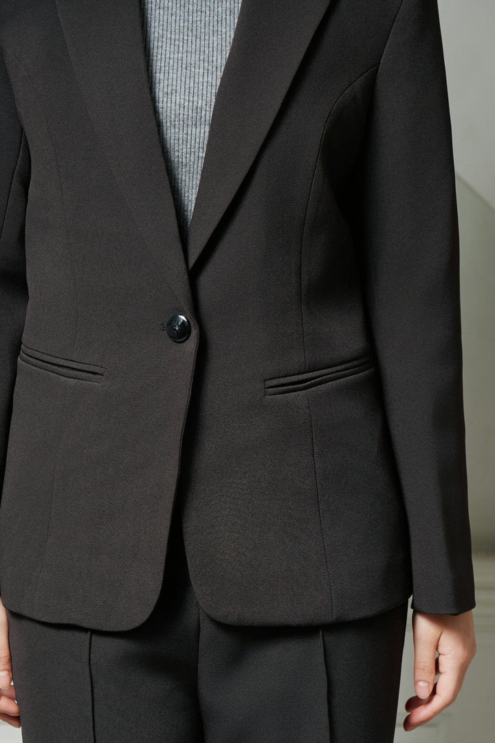 Neo Noir - Francine Suit Blazer 166616 - 100 - Black Blazere 