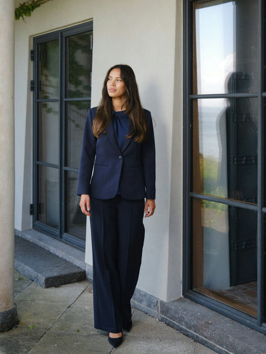 Neo Noir - Francine Suit Blazer 166616 - 702 - Dark Navy Blazere 