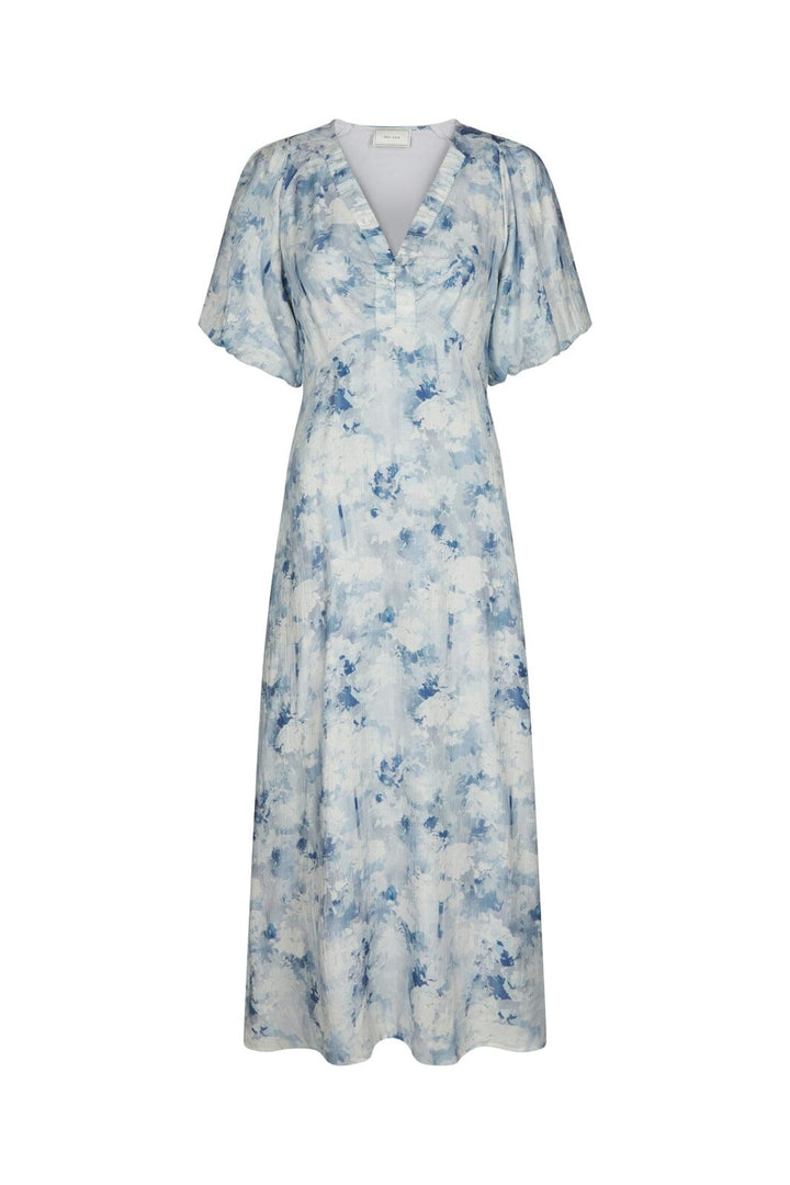 Neo Noir - Illana Floral Fusion Dress 168060 - 140 - Blue