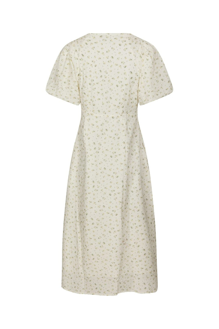 Neo Noir - Illana Small Rose Flower Dress 169259 - 191 - Light Yellow