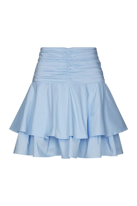 Neo Noir - Janie Poplin Skirt 168464 - 145 - Light Blue