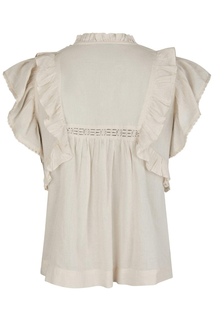 Neo Noir - Jayla S Voile Top 159881 - 124 - Ivory