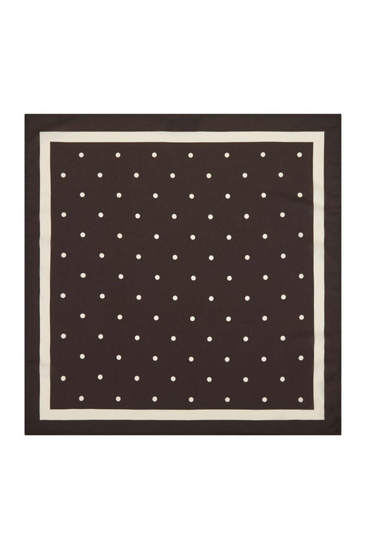 Neo Noir - Judy Dot Scarf 168236 - 676 - Dark Brown