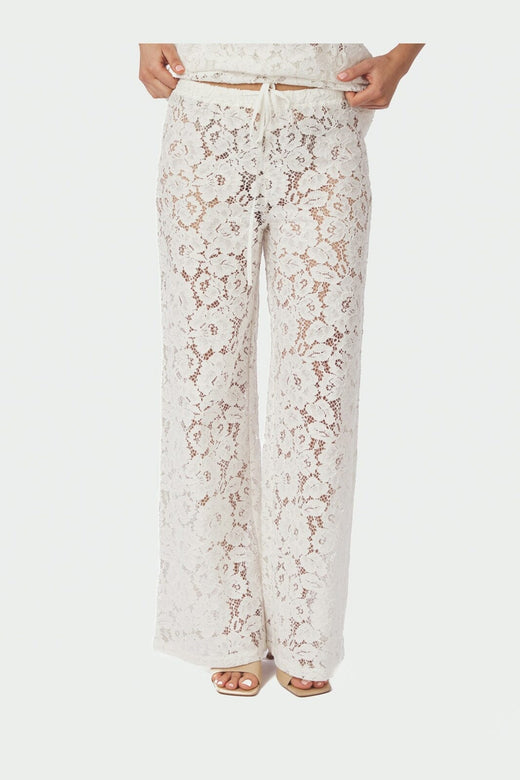Neo Noir - Kelans Lace Pants 167747 - 121 - Off White