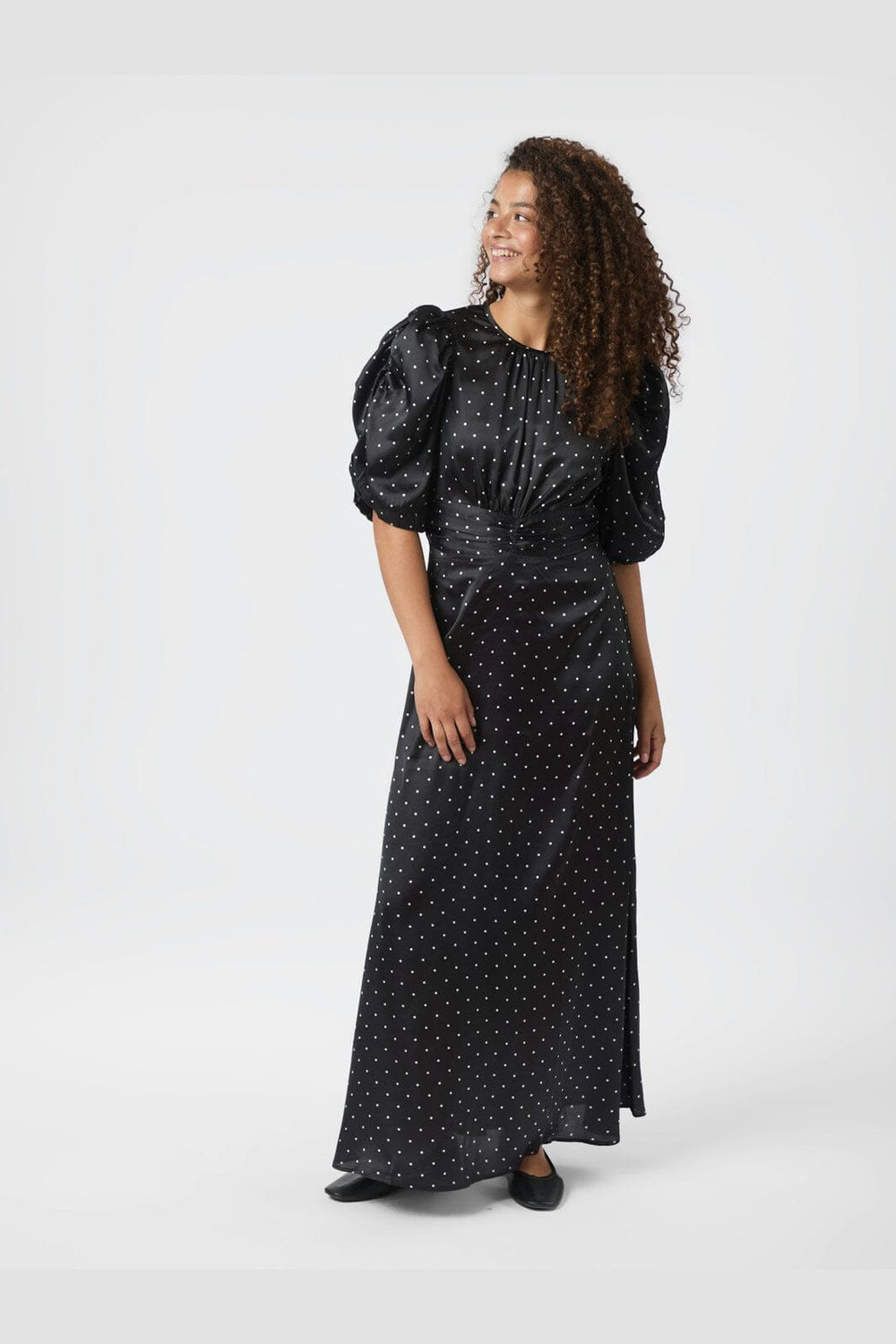 Neo Noir - Kikka Dot Dress 166646 - 100 - Black