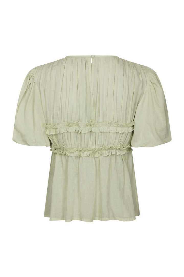 Neo Noir - Kiril S Voile Blouse 166388 - 236 - Pistachio