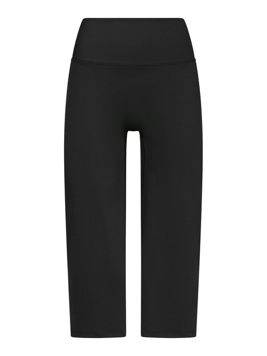 Neo Noir - Lauri Wide Capri Pants 171241 - 100 - Black Bukser 