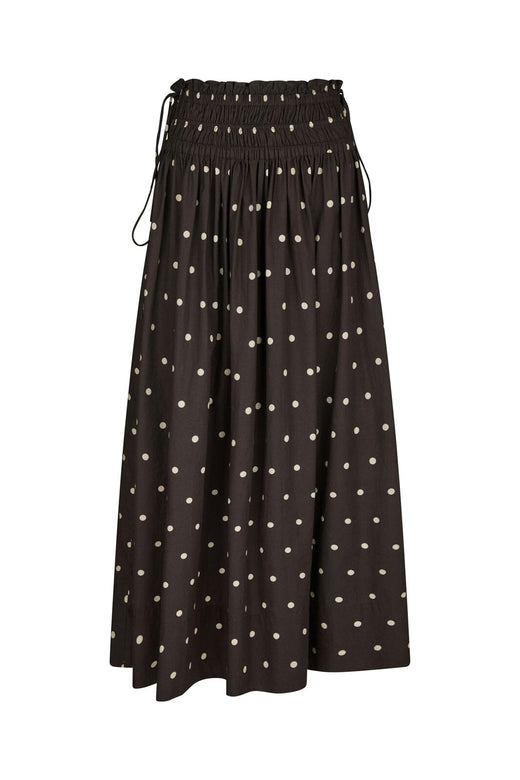 Neo Noir - Lillie Dot Skirt 167645 - 676 - Dark Brown