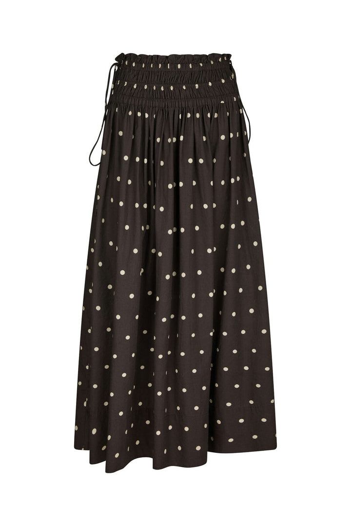 Neo Noir - Lillie Dot Skirt 167645 - 676 - Dark Brown
