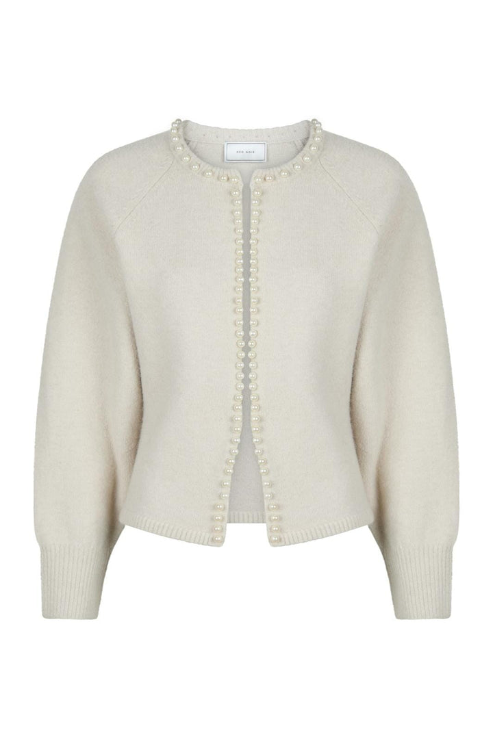 Neo Noir - Lilly Pearl Knit Cardigan - Ivory