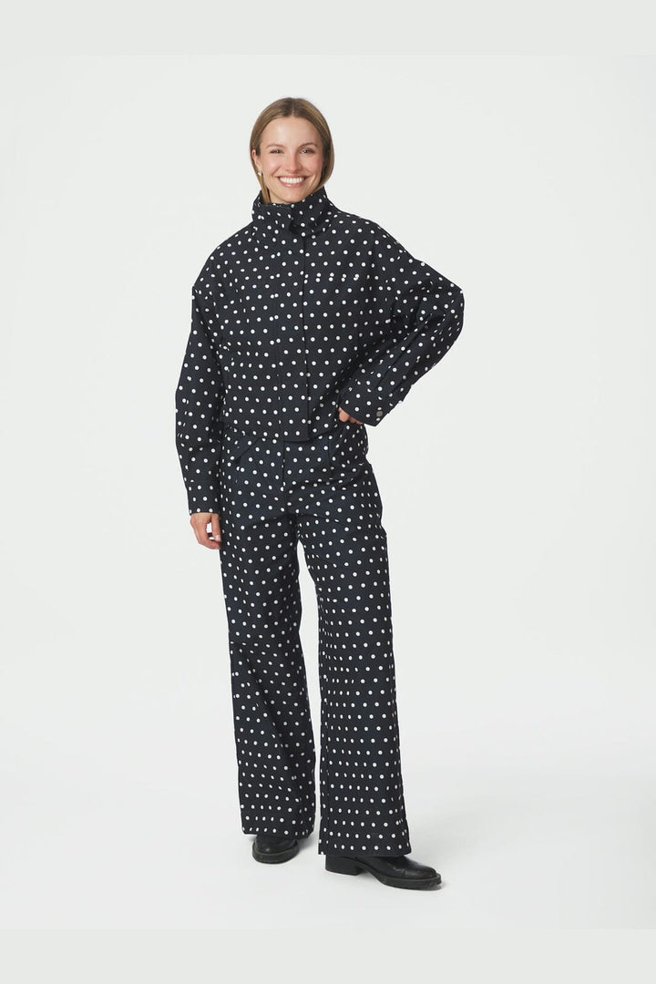 Neo Noir - Malba Dot Pants 167395 - 100 - Black