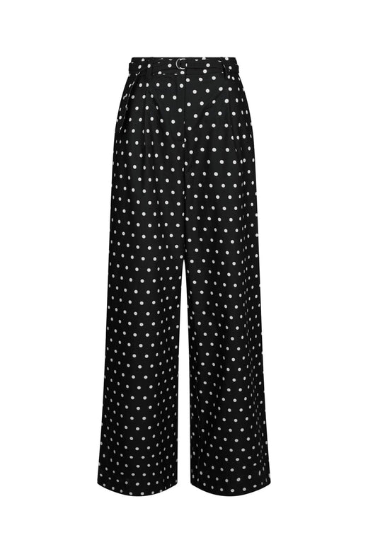 Neo Noir - Malba Dot Pants 167395 - 100 - Black