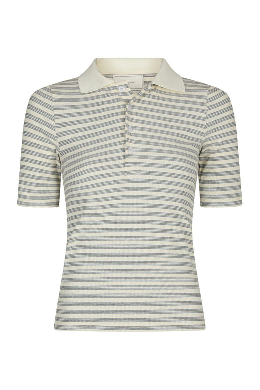 Neo Noir - Manama Stripe Blouse 165287 - 145 - Light Blue
