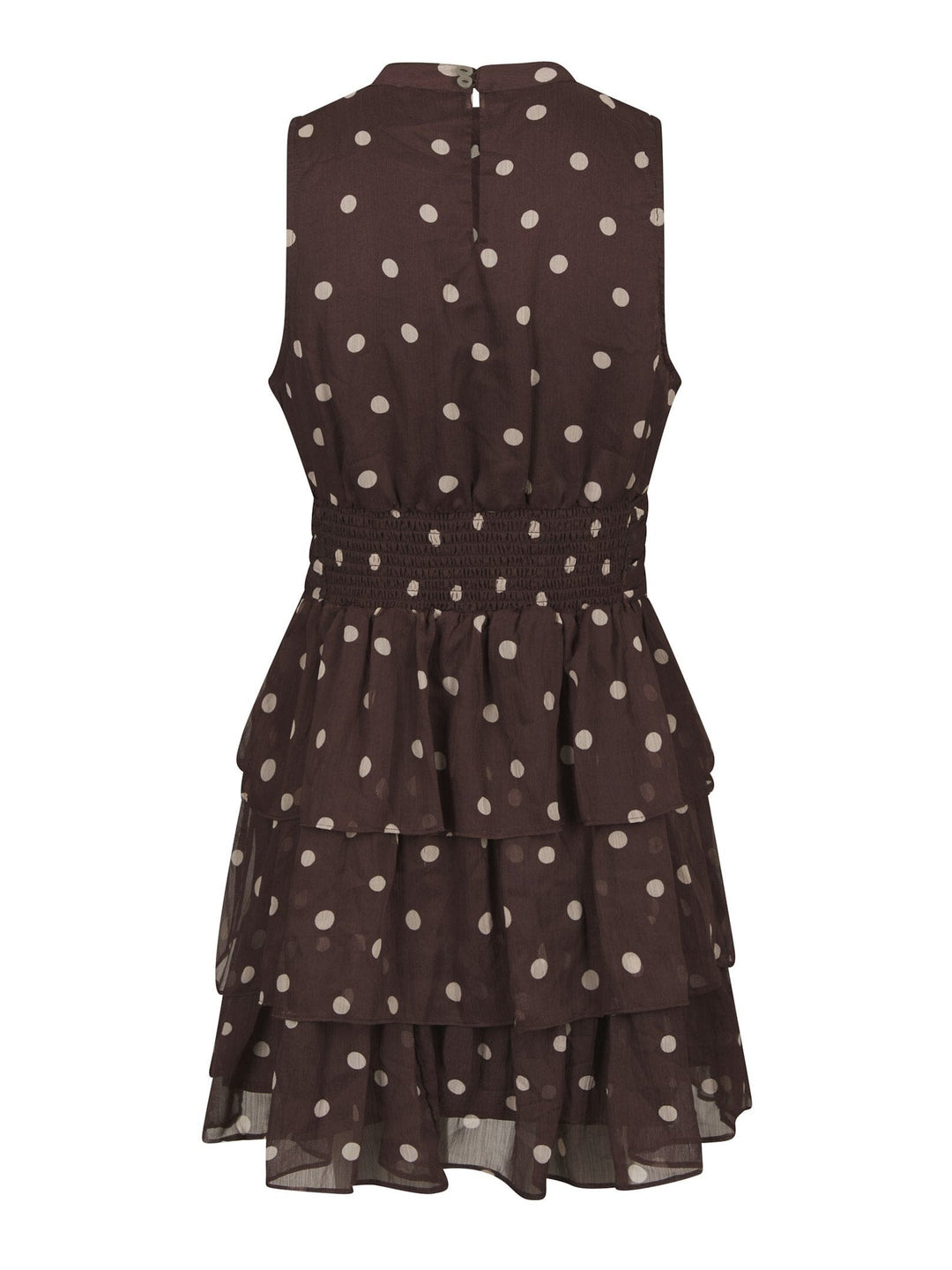 Neo Noir - May Big Dot Dress 170522 - 210 - Brown Kjoler 