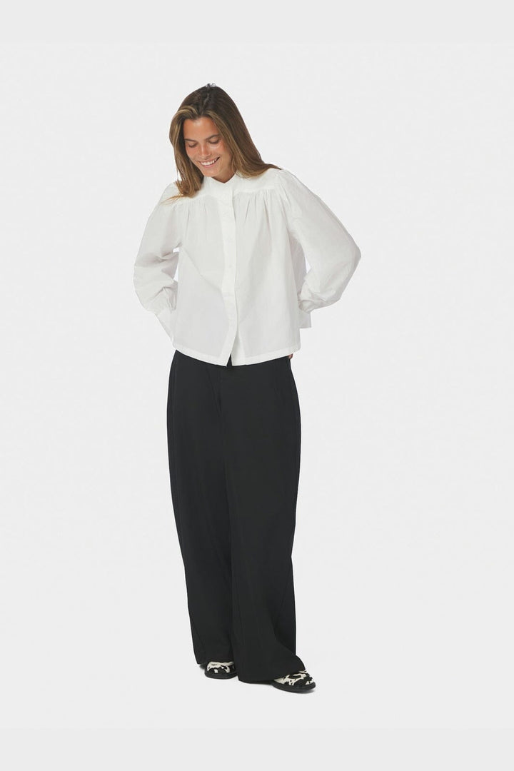 Neo Noir - Melya Poplin Shirt 171025 - 120 - White