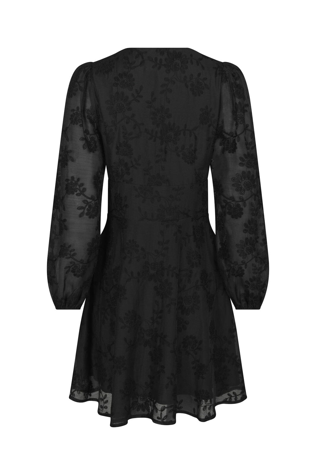 Neo Noir - Milly Embroidery Dress 170738 - 100 - Black