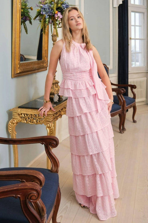 Neo Noir - Morris Emb Skirt 167911 - 754 - Light Pink Nederdele 