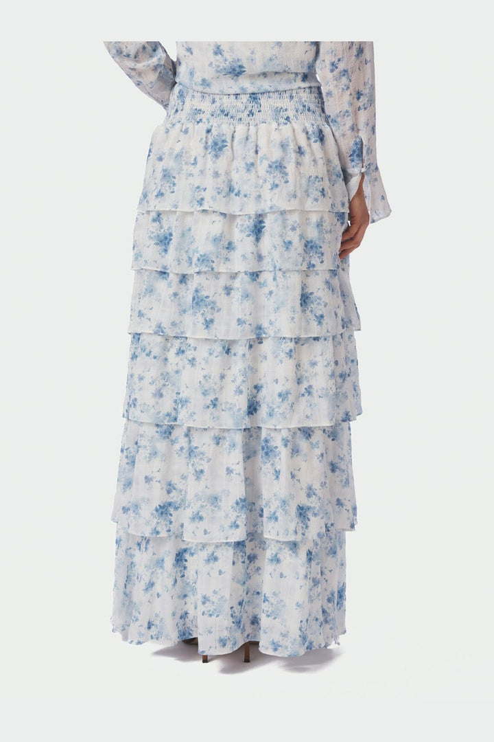 Neo Noir - Morris Fleur Skirt 169060 - 460 - Blue Floral