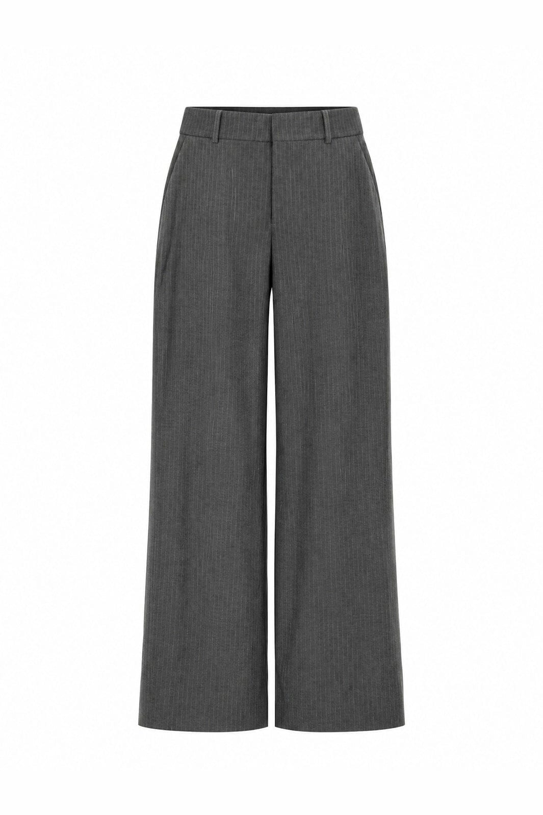 Neo Noir - Nathalie Slim Pinstripe Pants 170346 - 130 - Grey