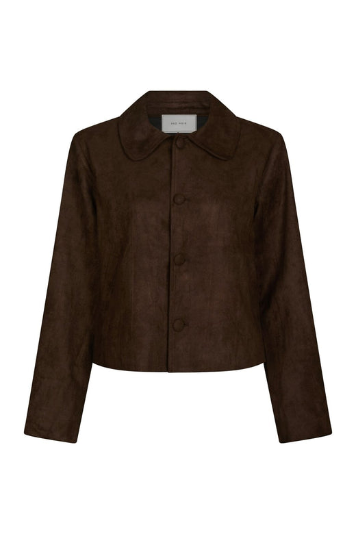 Neo Noir - Nilo Faux Suede Jacket 165954 - 676 - Dark Brown