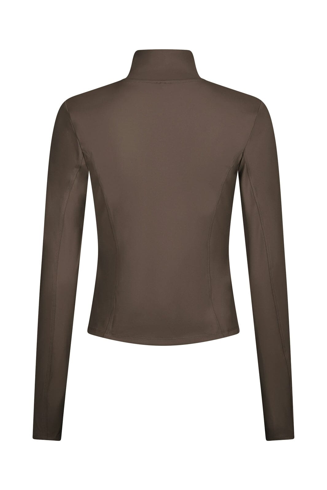 Neo Noir - Nolana Zip Blouse 167175 - 492 - Mushroom