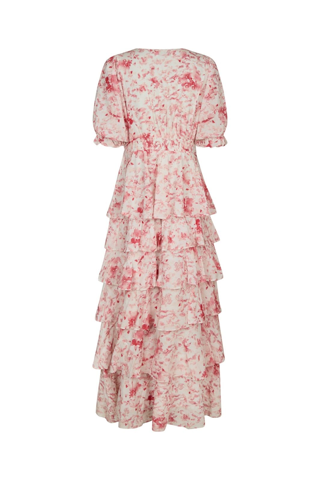 Neo Noir - Noorie Blur Print Dress 165348 - 160 - Red