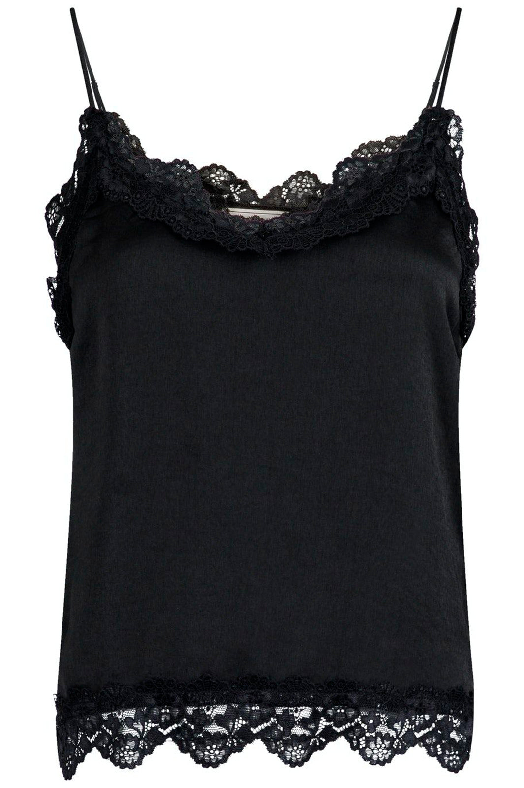 Neo Noir - Nusa Lace Top - Black Toppe 