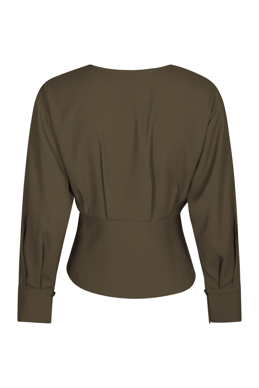 Neo Noir - Reline Crepe Blouse 166171 - 176 - Khaki