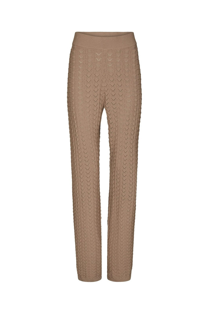 Neo Noir - Rizzy Fine Crochet Pants 168328 - 214 - Taupe