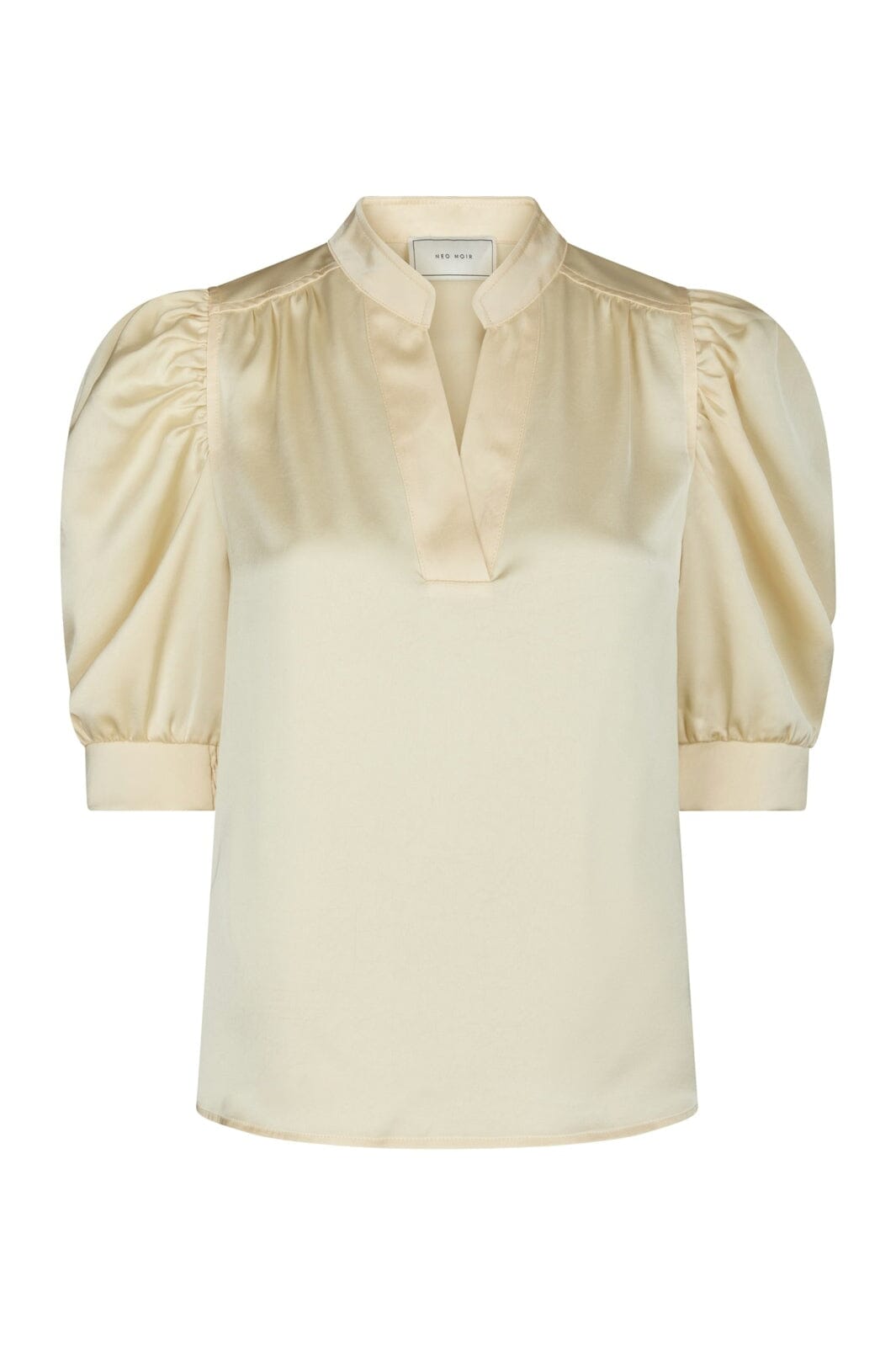 Neo Noir - Roella Heavy Sateen Blouse 162590 - 191 - Light Yellow