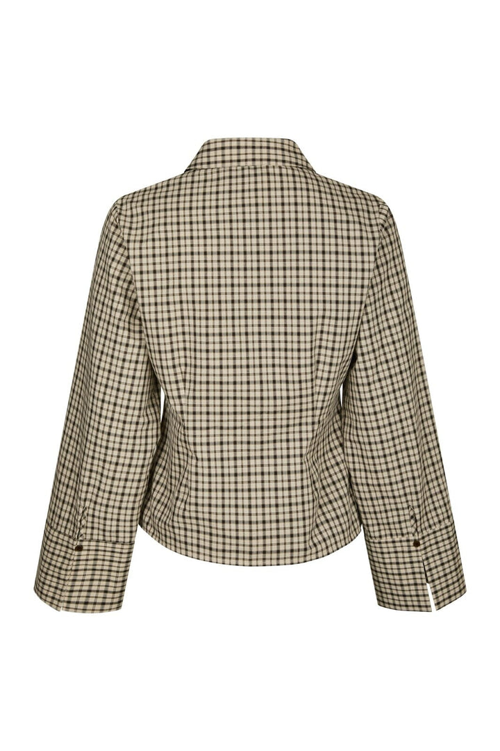 Neo Noir - Rosa Checked Shirt 167289 - 123 - Beige
