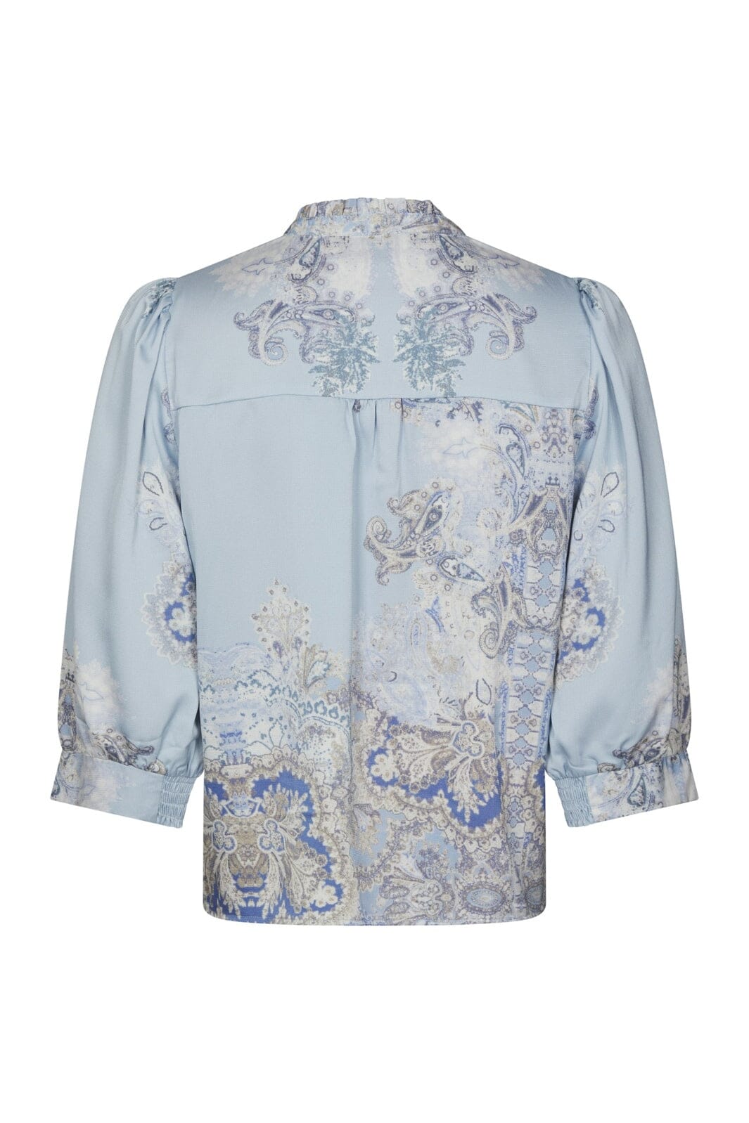 Neo Noir - Roselle Artist Paisley Blouse 165558 - 145 - Light Blue
