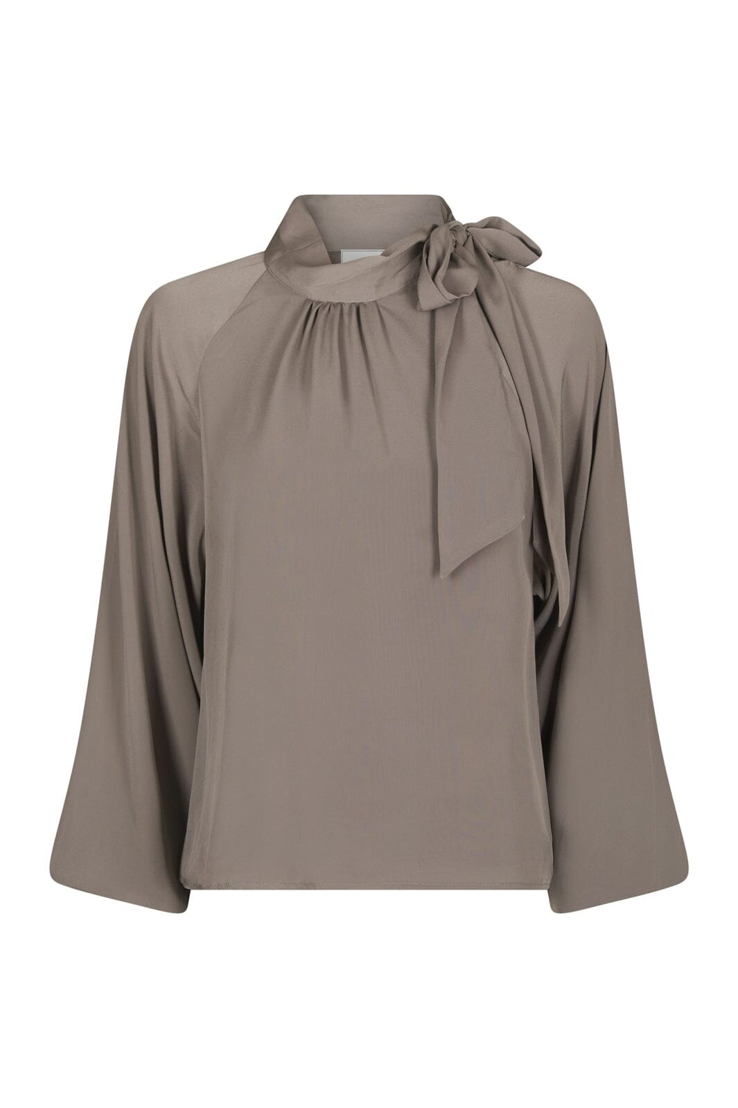 Neo Noir - Saline Blouse 170979 - 189 - Warm Grey