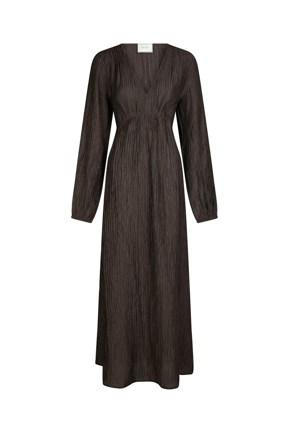 Neo Noir - Silfi Crepe Dress 166670 - 676 - Dark Brown