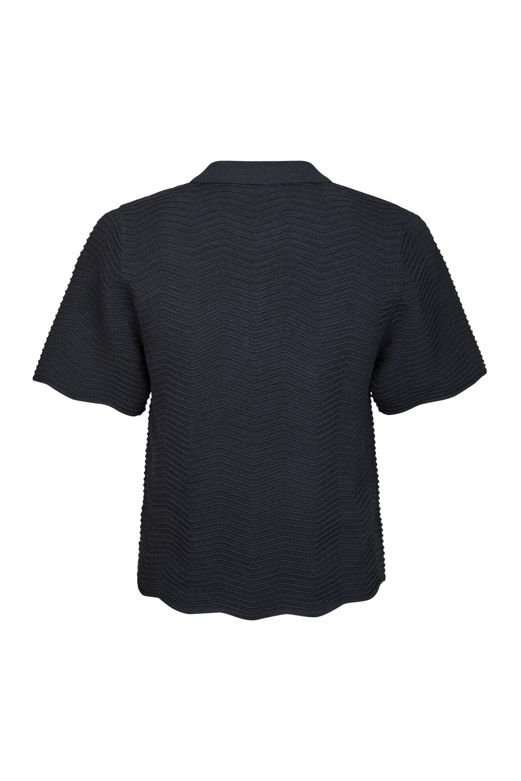 Neo Noir - Soko Wave Knit Tee 164605 - 678 - Midnight Blue