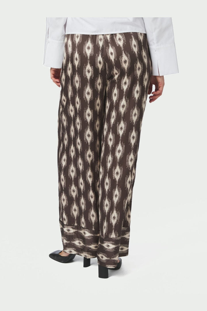 Neo Noir - Sora Ikat Pants 170975 - 676 - Dark Brown