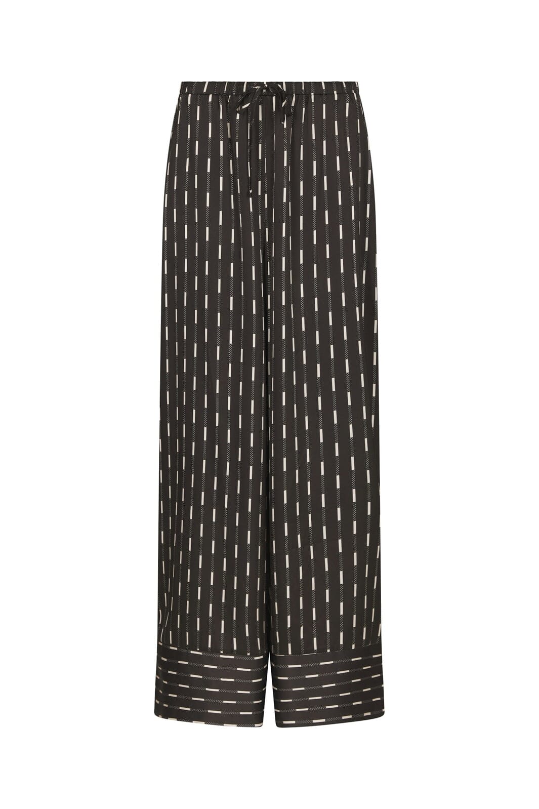 Neo Noir - Sora Print Pants 169279 - 676 - Dark Brown