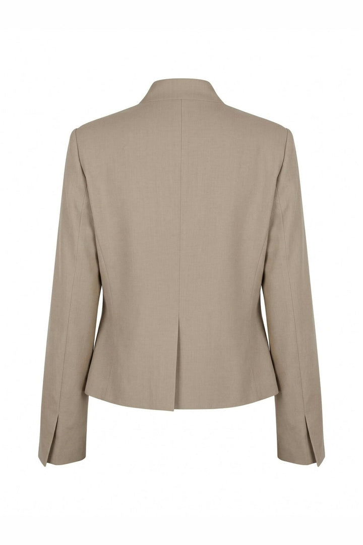 Neo Noir - Tiria Structure Blazer 170815 - 189 - Warm Grey