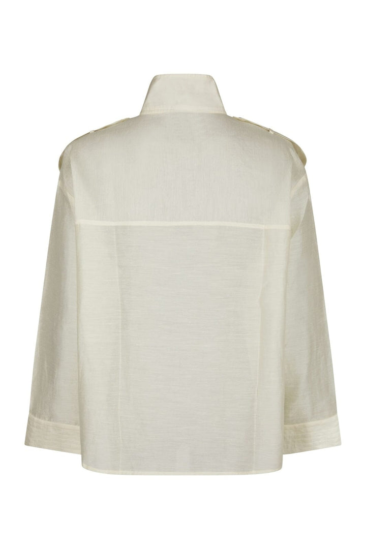 Neo Noir - Tracey Solid Shirt 169776 - 122 - Creme