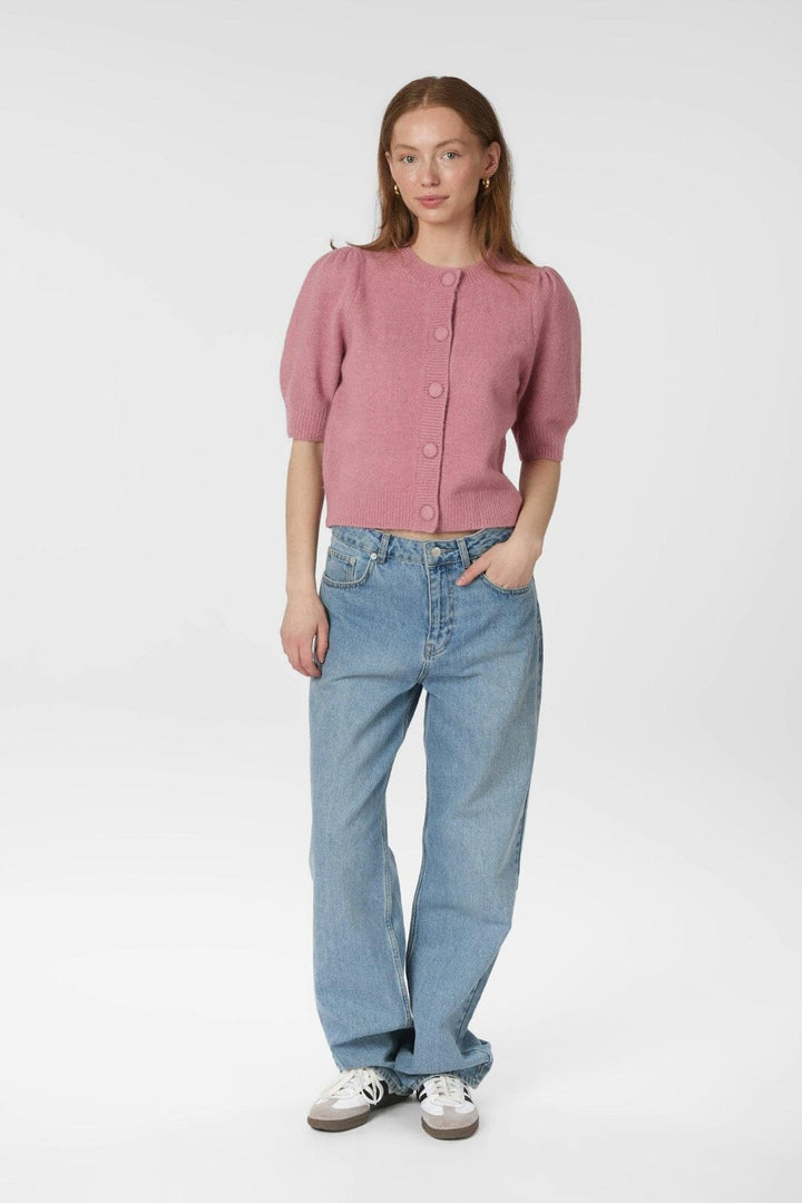 Neo Noir - Trudy Knit Cardigan 160760 - 165 - Rose