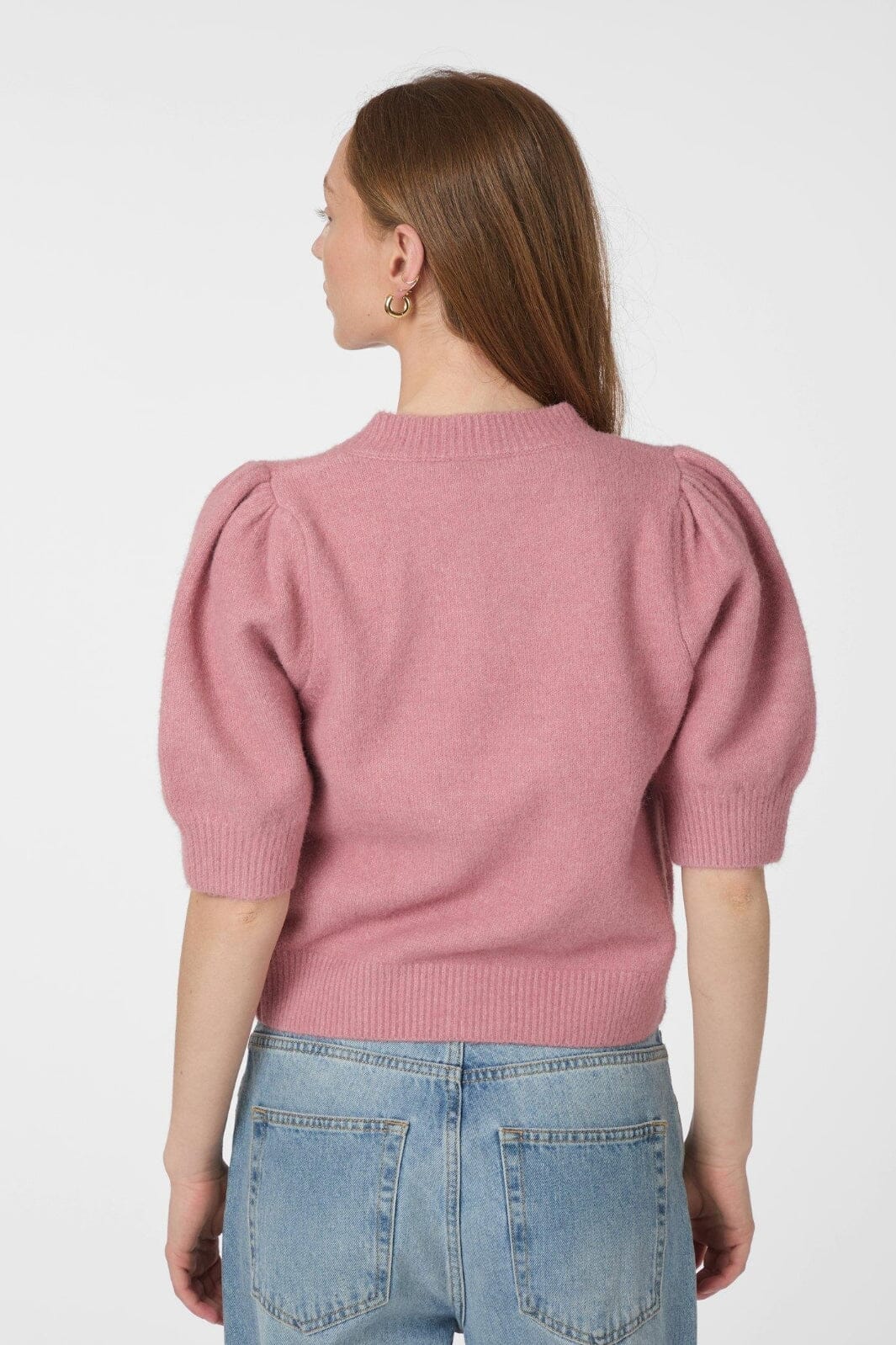 Neo Noir - Trudy Knit Cardigan 160760 - 165 - Rose