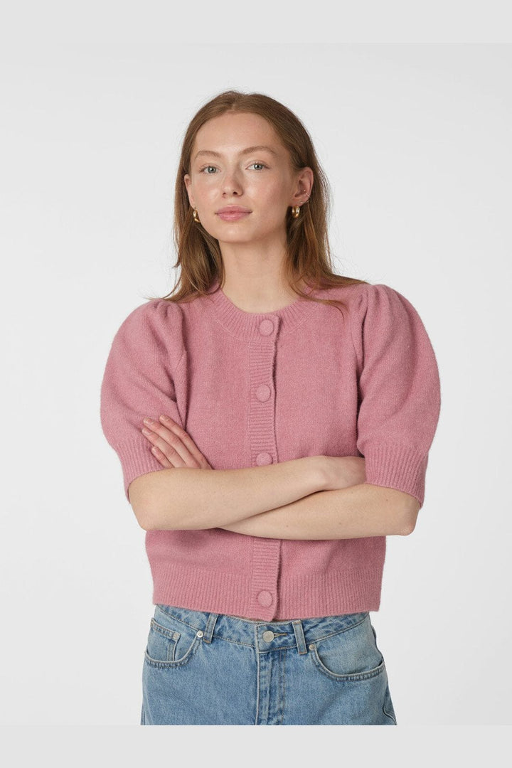 Neo Noir - Trudy Knit Cardigan 160760 - 165 - Rose