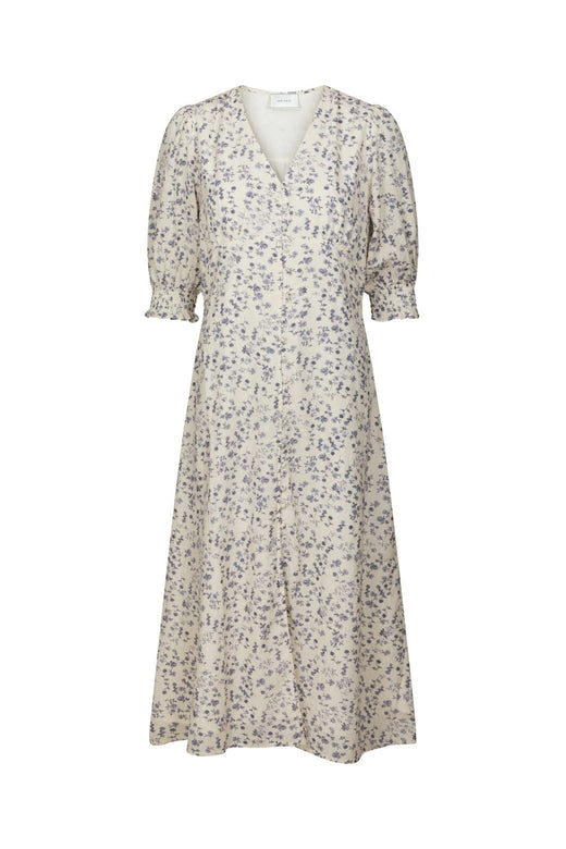 Neo Noir - Valley Structure Flower Dress 167925 - 121 - Off White